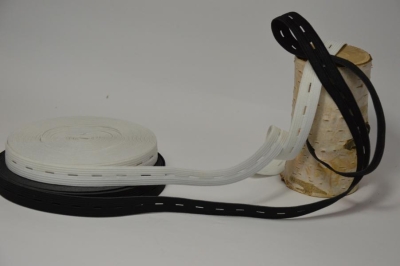 Lochgummi 1,5cm schwarz